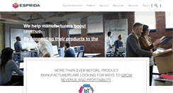 Desktop Screenshot of esprida.com