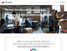 Tablet Screenshot of esprida.com